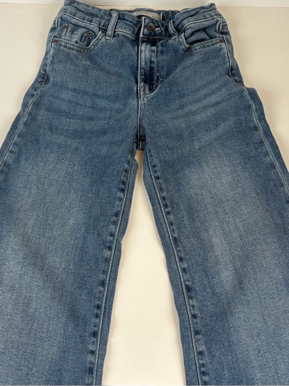 Tractr Girls Size 7 Ultra Soft Wide Leg Denim Jeans